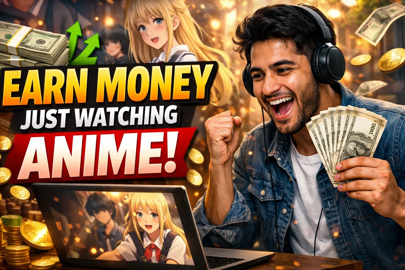 How To Earn Money While Watching Anime